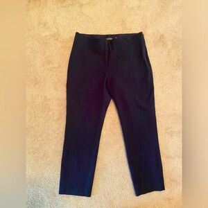 Lauren Ralph Lauren size 8 navy blue pants straight leg/ bootcut officewear